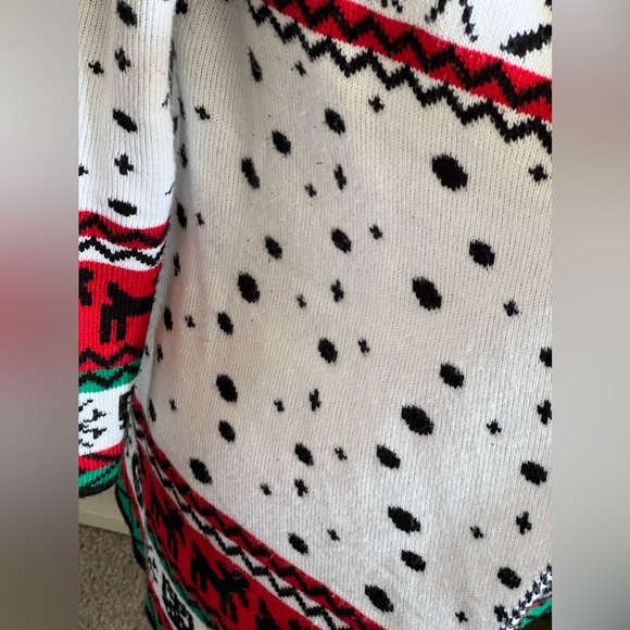 Holiday Open-Front Cardigan - size SMALL - Picture 14 of 16